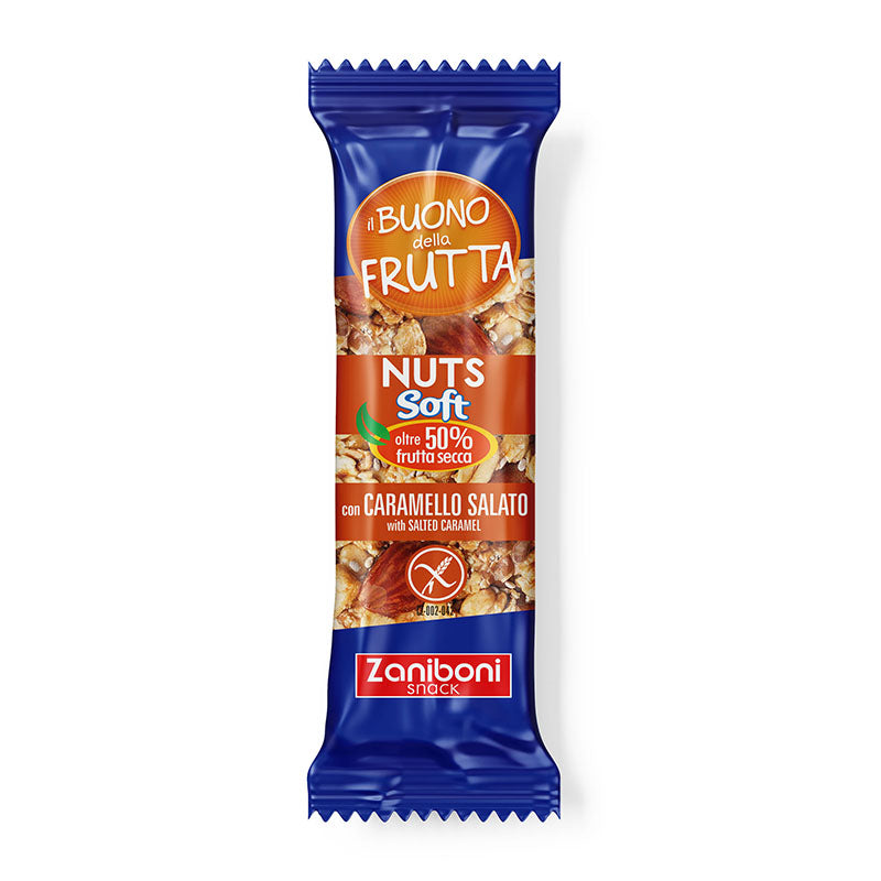 NUTS BARRETTE CARAMELLO SALATO Pz.20