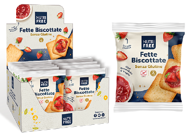 FETTE BISCOTTATE SENZA GLUTINE Pz.16 Gr.25