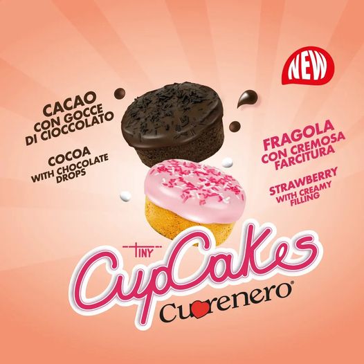 CUPCAKE CIOCCOLATO SENZA GLUTINE Gr.40 Pz.14