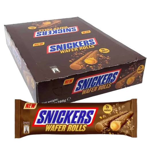 SNICKERS WAFER ROLLS Pz.12