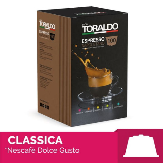 TORALDO CAPSULE COMPATIBILI DOLCE GUSTO CLASSICA