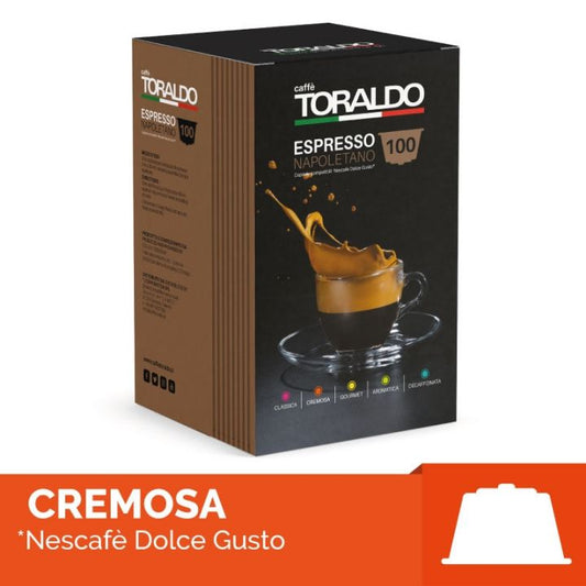 TORALDO CAPSULE COMPATIBILI DOLCE GUSTO CREMOSA