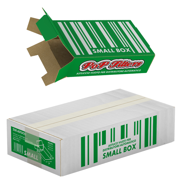 ASTUCCI VUOTI PER DISTRIBUTORE Pz.250