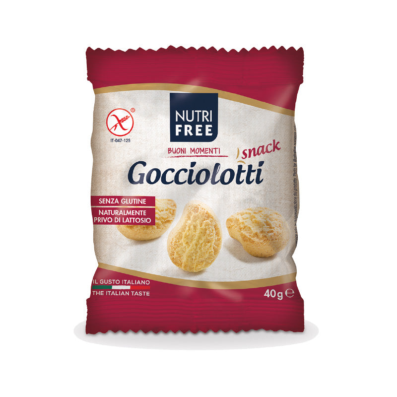 GOCCIOLOTTI SNACK SENZA GLUTINE Gr40