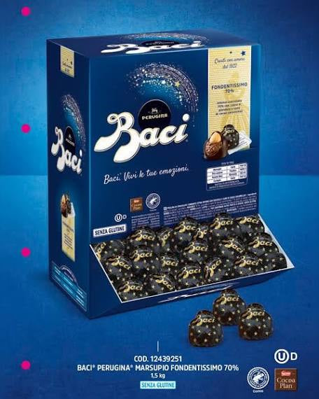 BACI MARSUPIO FONDENTISSIMO 1,5KG 120PZ. CIRCA
