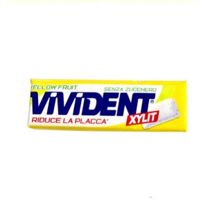 VIVIDENT YELLOW FRUIT STICK Pz.40