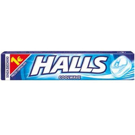 HALLS COOLWAVE SENZA ZUCCHERO - MONINGROSS