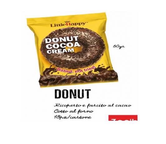DONUTS AL CIOCCOLATO Pz.18 Gr.60
