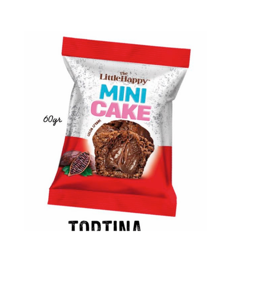 MINI CAKE RIPIENI AL CIOCCOLATO Pz.20 Gr.60