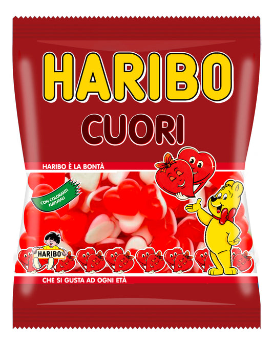 BUSTINE HARIBO CUORI Gr.100