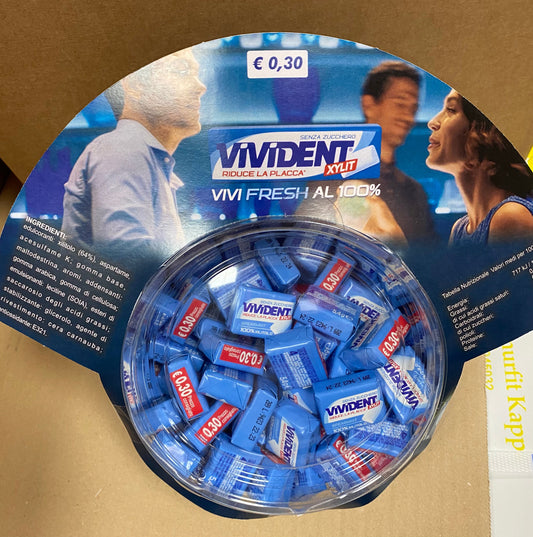 VIVIDENT DISPENSER 4CONFETTI Pz.200