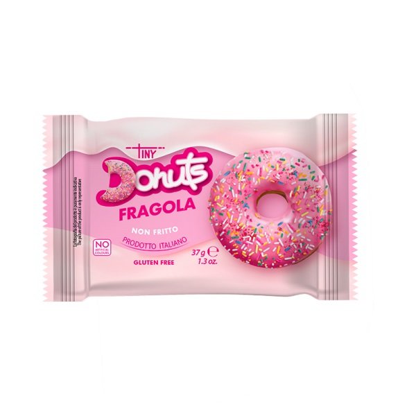 Tiny Donuts Fragola pz.16