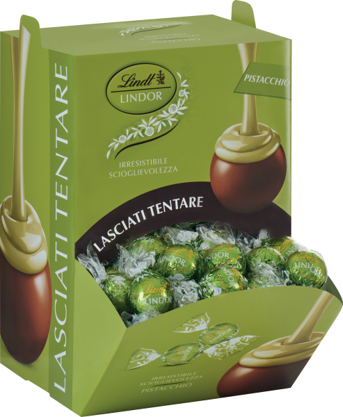 LINDOR MARSUPIO BOULES PISTACCHIO Kg.1,2 Pz.96