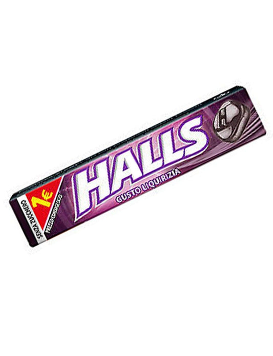HALLS LIQUIRIZIA