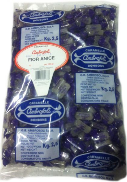 AMBROSOLI CARAMELLE ALL'ANICE 2,5Kg