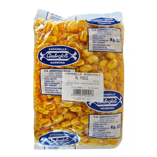 AMBROSOLI CARAMELLE AL MIELE 2,5Kg