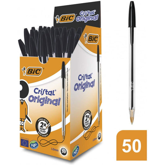 BIC CRYSTAL PENNE NERE Pz.50